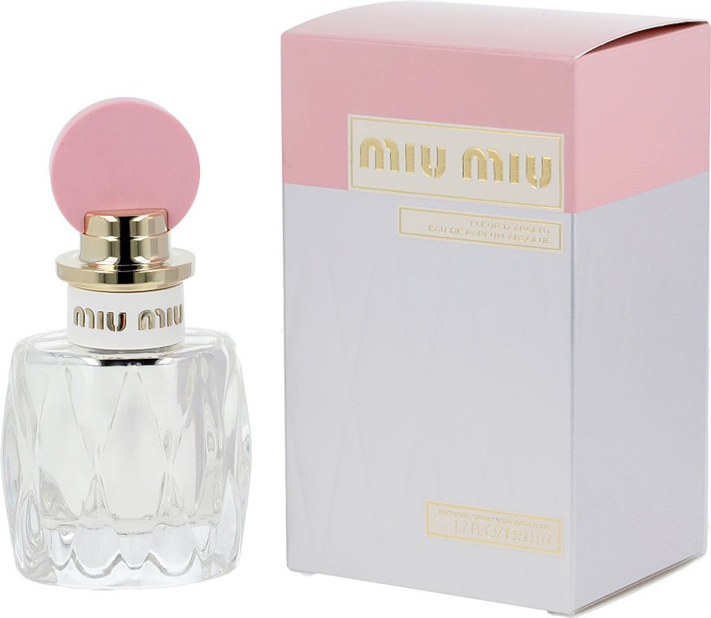 Miu Miu Fleur D'Argent, Frauen, 50 ml, Tuberose, Moschus, Produktbild 