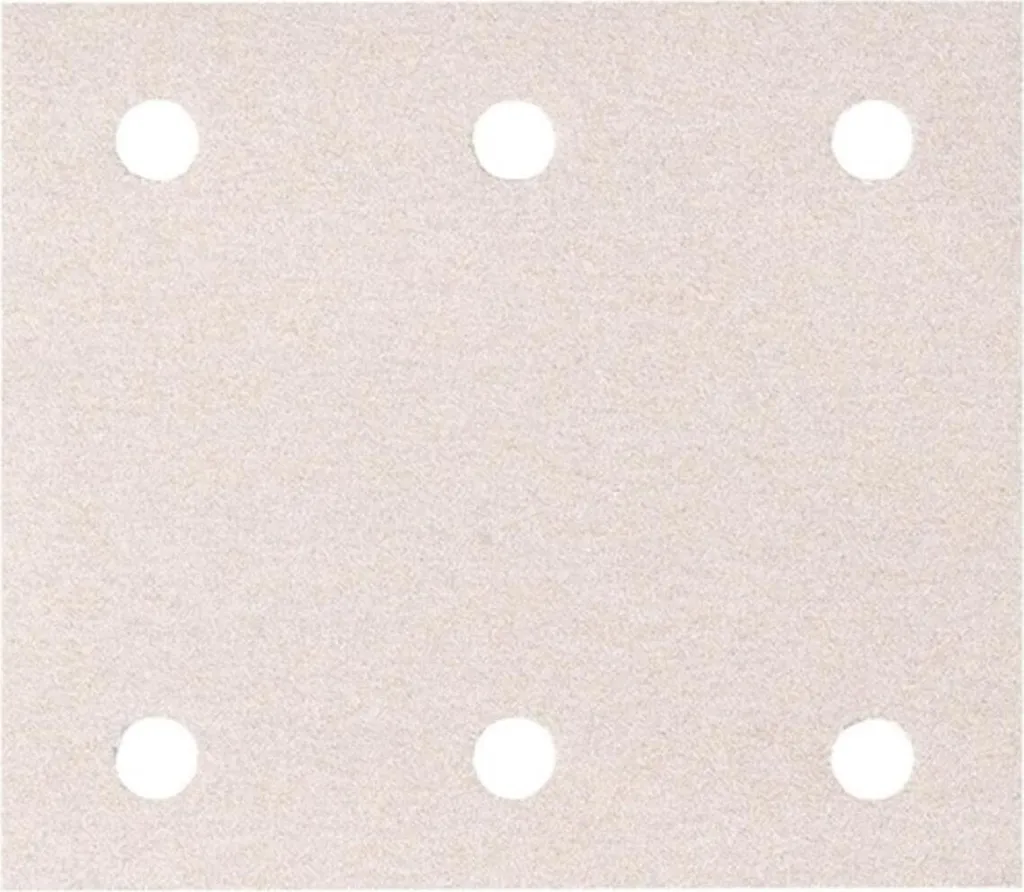 Carta Abrasiva Makita 114x102mm K60 50 pz | Velcro 6 Fori Professionale