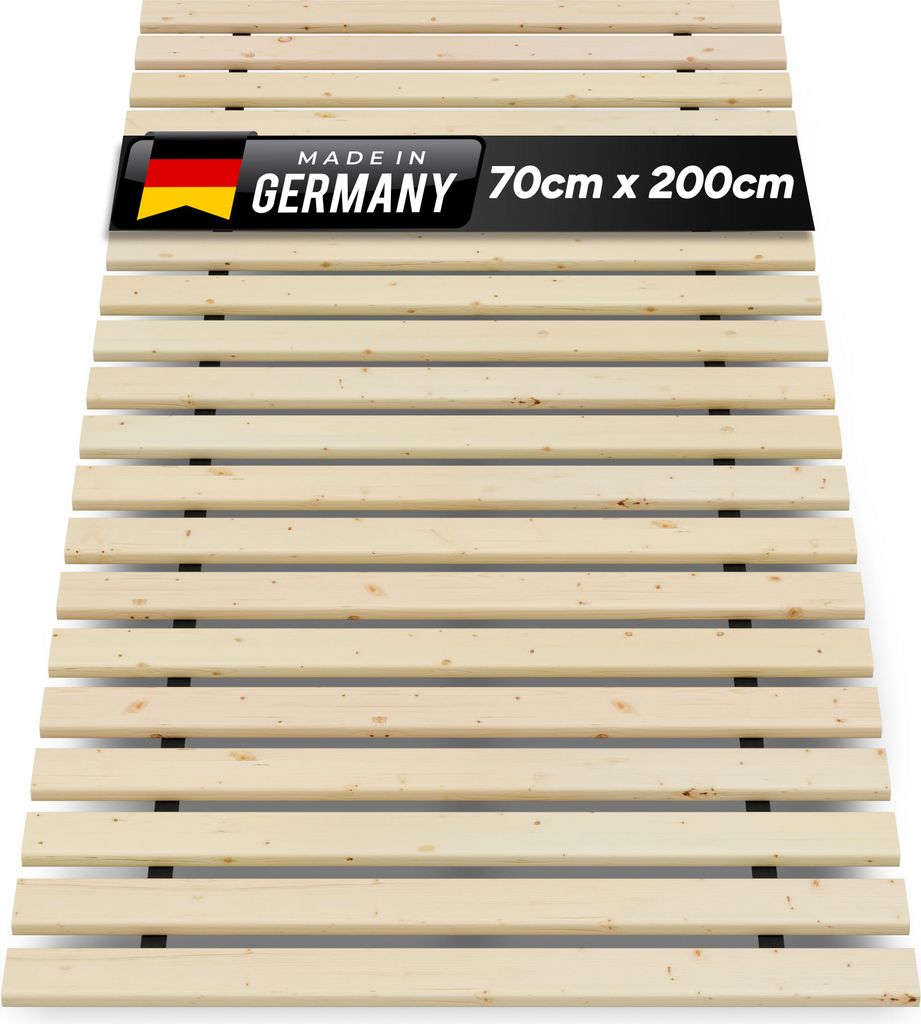 TUGA - Holztech Marken Rollrost Lattenrost 70x200cm 300kg Bettrost