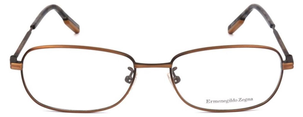 Ermenegildo Zegna EZ5166 D Bronze 55/17/145 Herren Brillen
