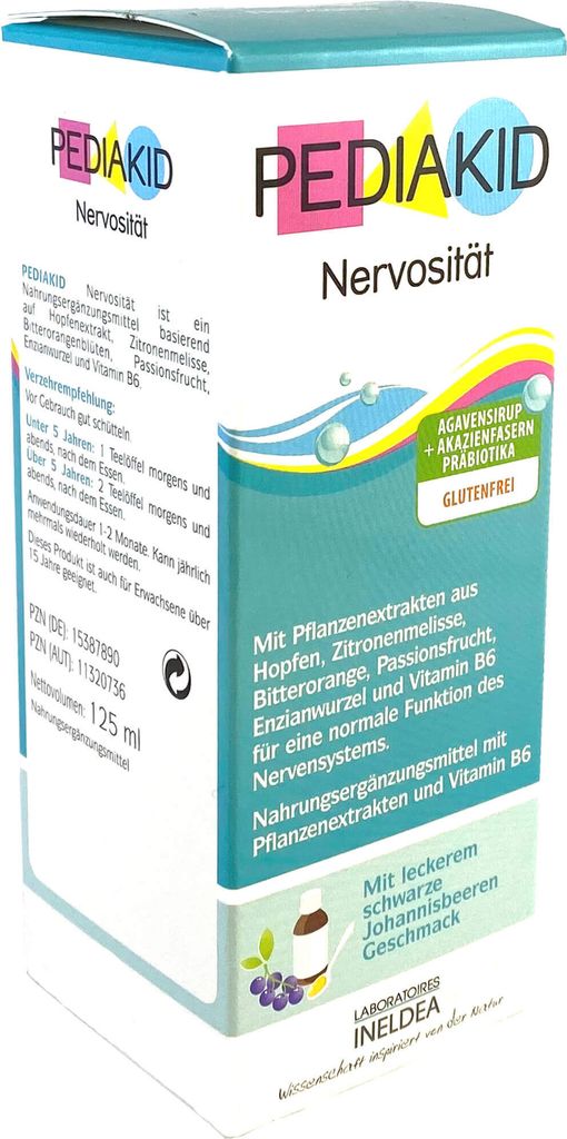 Pediakid sirup proti nervozitě 125 ml Obrázek produktu 