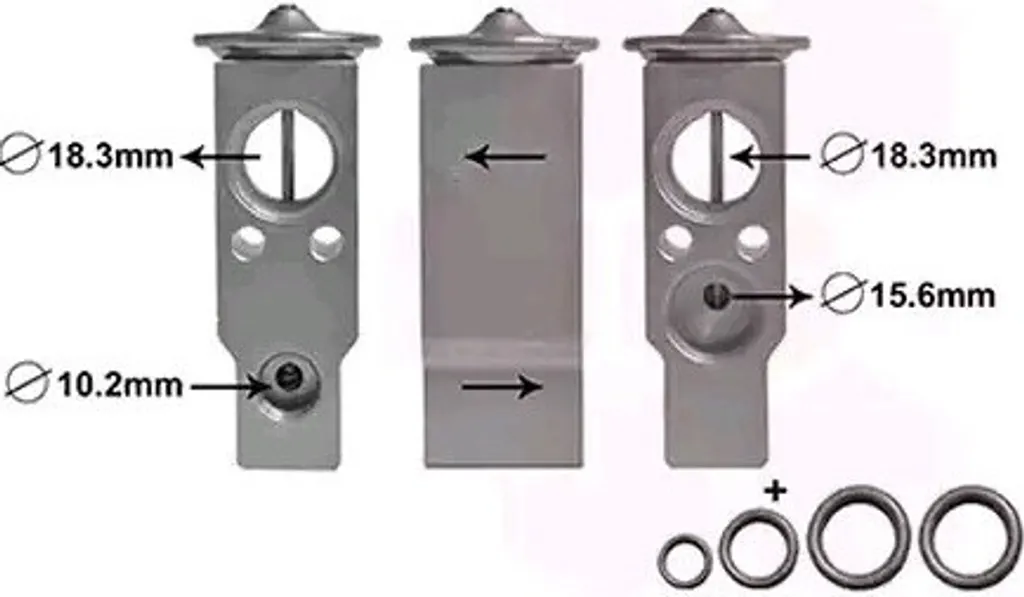 VAN WEZEL Soupape de détente climatisation 53001703 TOYOTA Yaris (P1)