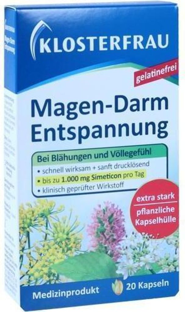 Klosterfrau Magen-Darm Entspannung Kapseln 20 St