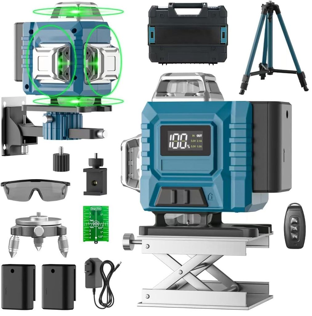 Kreuzlinienlaser profi 4D 16 Lines Laser Level 360º Rotary, Produktbild 