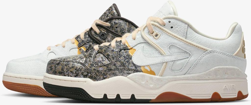 Nike Air Force 3 Low SP "Nigo Kintsugi Phantom Night Stadium" Bunt, Größe: 45.5