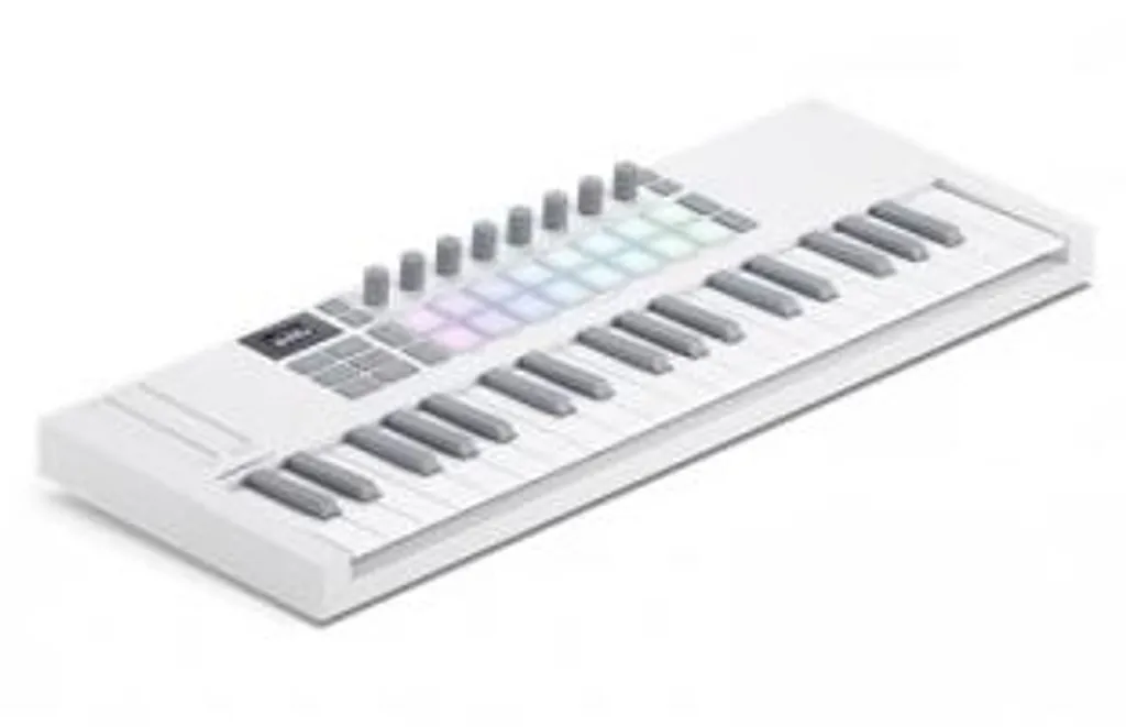 Clavier MIDI Novation Launchkey Mini 37 MK4 Blanc pour Home Studio - 3