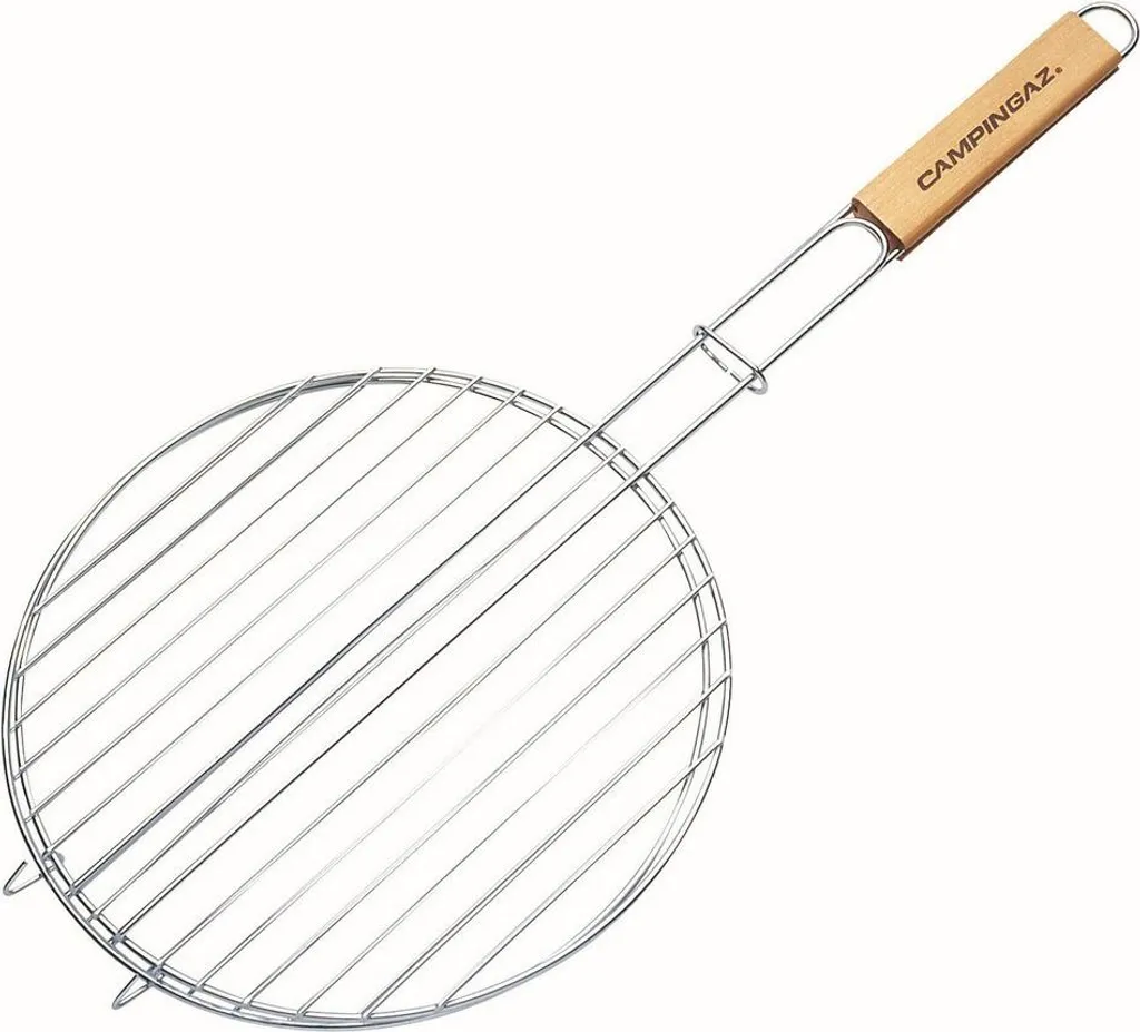 Campingaz 205817 Grille de barbecue ronde double basket 35x25cm