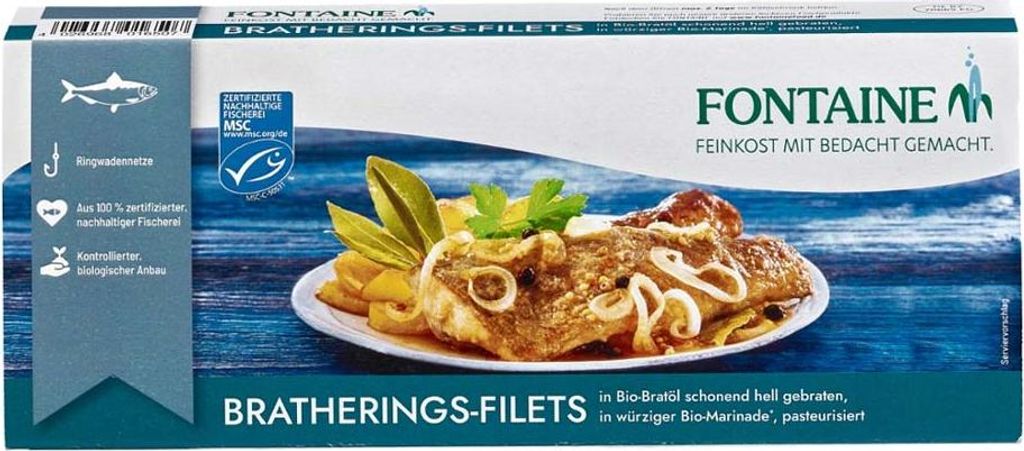 Brathering-Filets - Marinade 325g Produktbild 