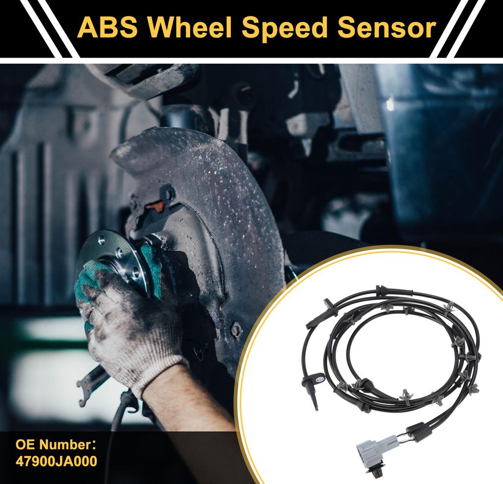 ABS-Radsensor ABS-Sensor Antiblockiersystem-Sensor Nr. 47900JA000 für Nissan Altima 2009-2017 1 Stück Hinten Links Hinten Rechts