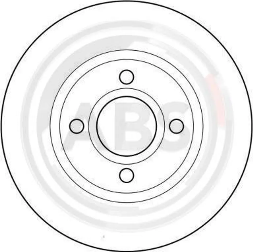 Disque de frein A.B.S. haute performance 16228 pour Ford Escort OE