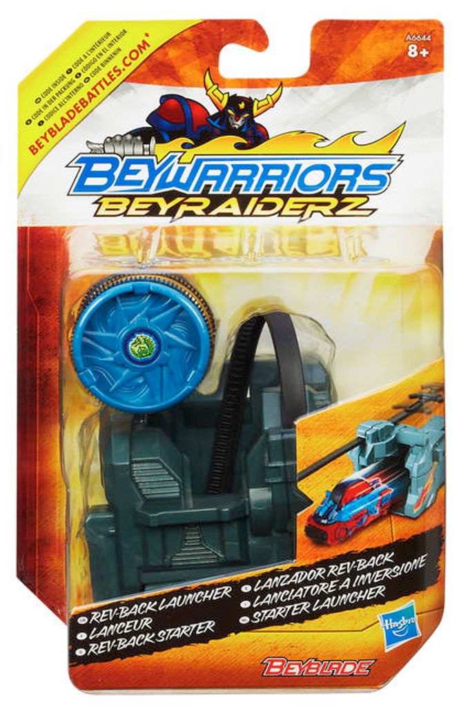 Beyblade BeyRaiderz Rev-Back Launcher Pack