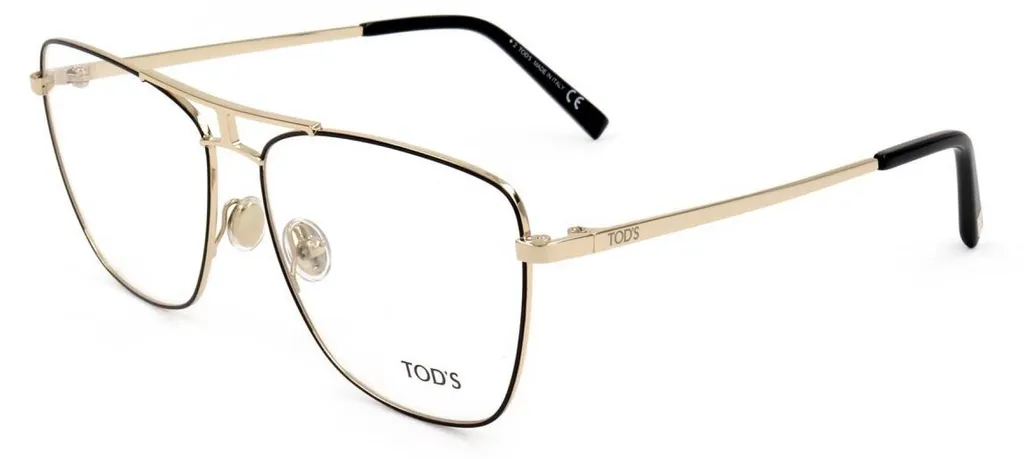 Lunettes de vue Tod's TO5256 rectangulaires pour un style chic urbain