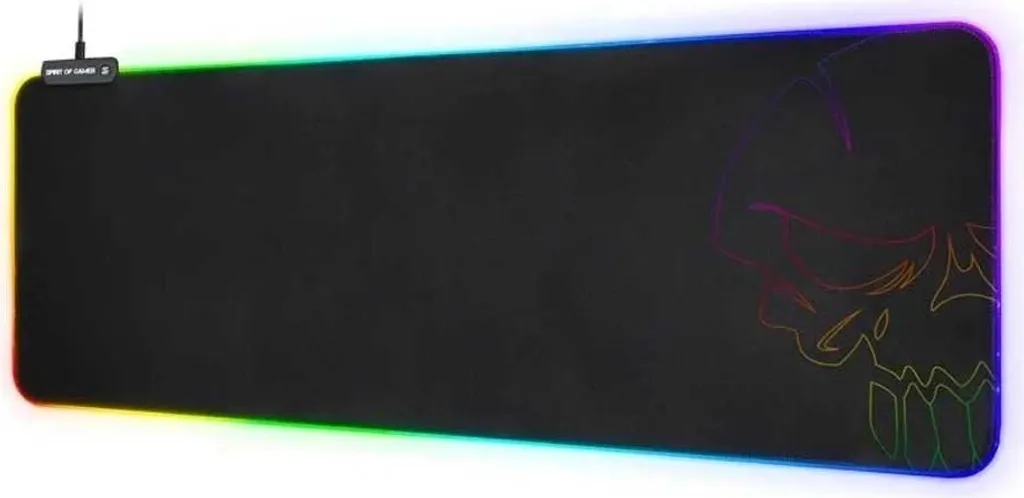Tapis de Souris Gaming Spirit of Gamer Darkskull Design Multicolore
