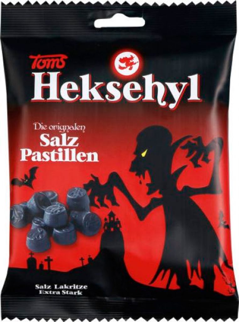 Toms Heksehyl Salzpastillen 140g Produktbild 
