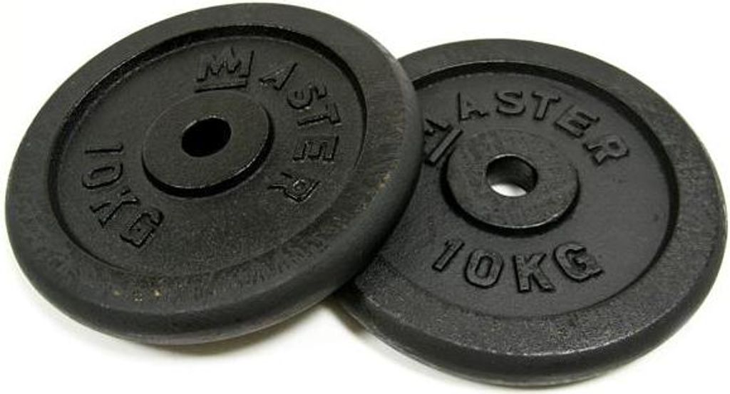 Disque MASTER 10 kg métal (paire) Image du produit 