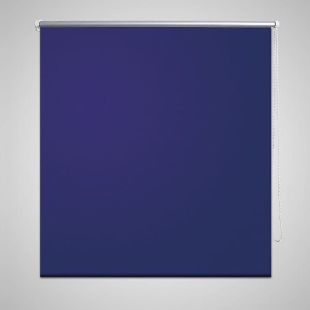 Maison Exclusive Verdunkelungsrollo Verdunklungsrollo 100 x 175 cm blau