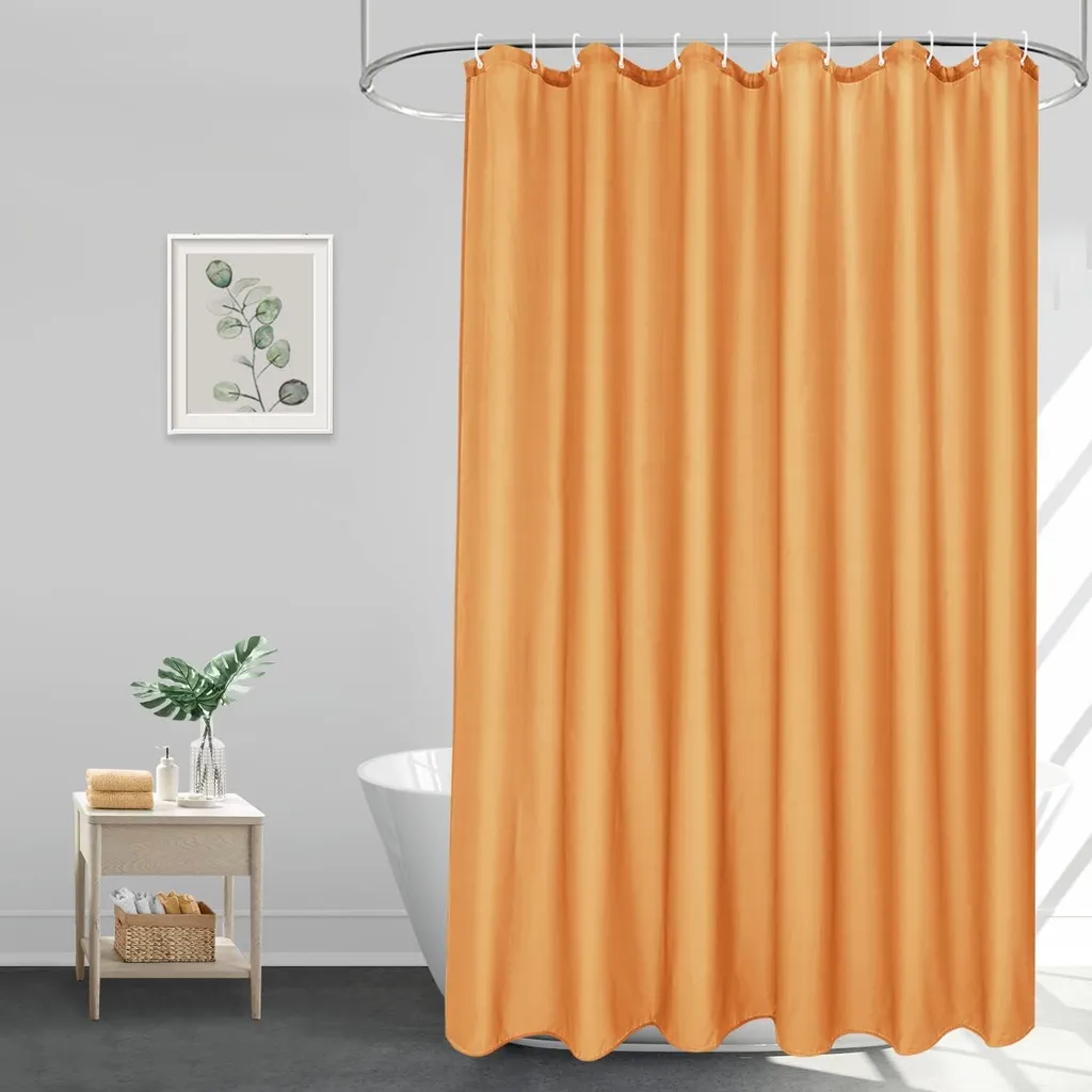JOOCAR,Tenda da doccia decorativa per il bagno, verde con