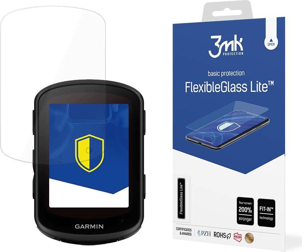 3mk Display Hybridglas FlexibleGlass Lite für Garmin Edge 840 0,16mm 6H