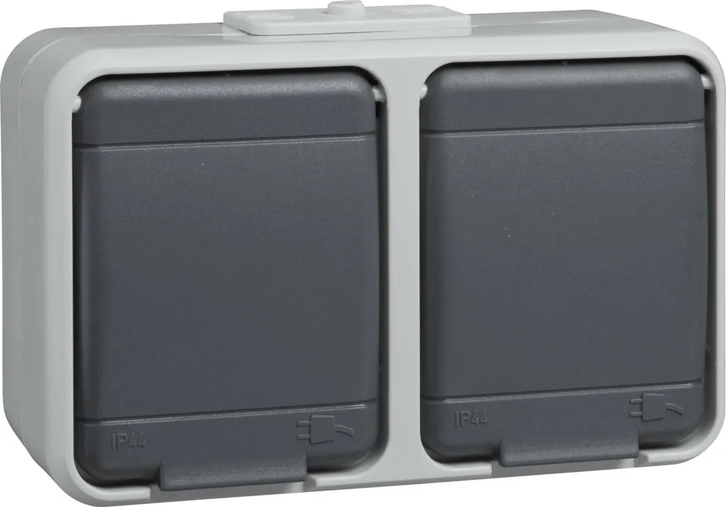 Prise double Elso 445409 : solution contre le manque de prises murales