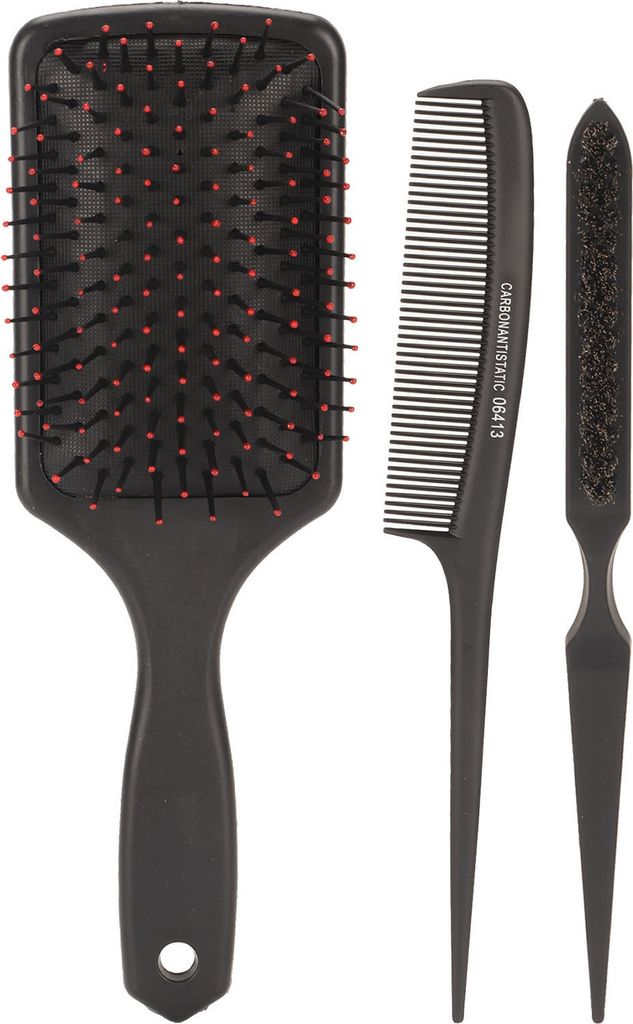 Haarbürste Kamm Set,Haarstyling Kamm Set,Paddel Haarbürste,Friseurkamm Set,Entwirren Haarbürste,Haarkamm