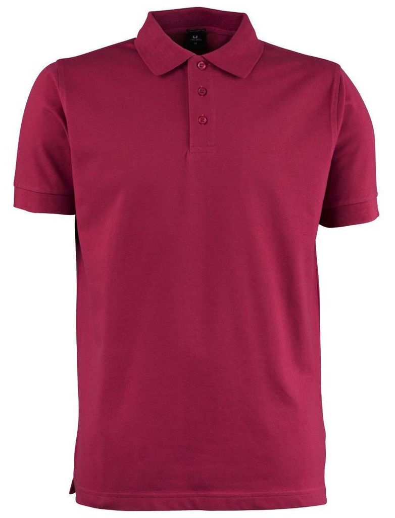 Tee Jays Herren Luxury Stretch Polo-Shirt, Kurzarm FK882 (XL) (Weinrot)
