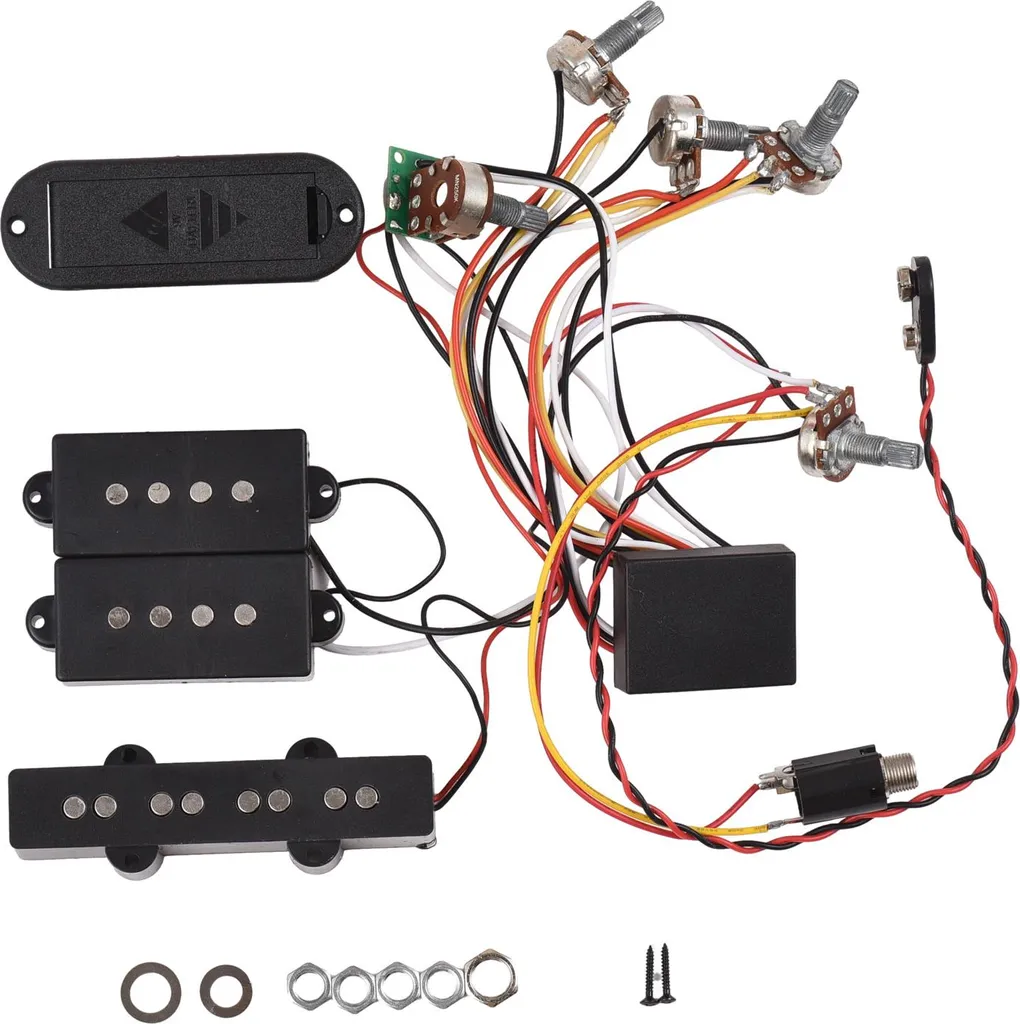 Circuit Amplificateur Basse et Guitare avec Micro JP Haute Performance