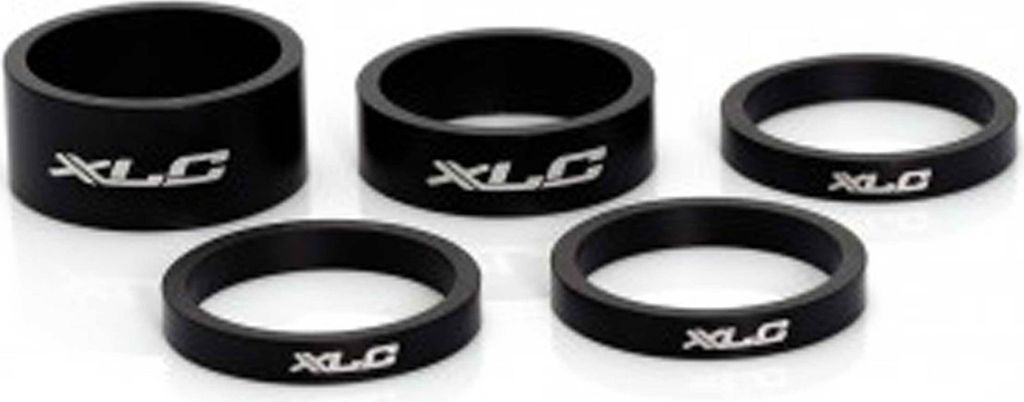 XLC AS-A02 A-Head 1' Spacer-Set: 3 x 5 mm + 1 x 10 mm + 1 x Produktbild 