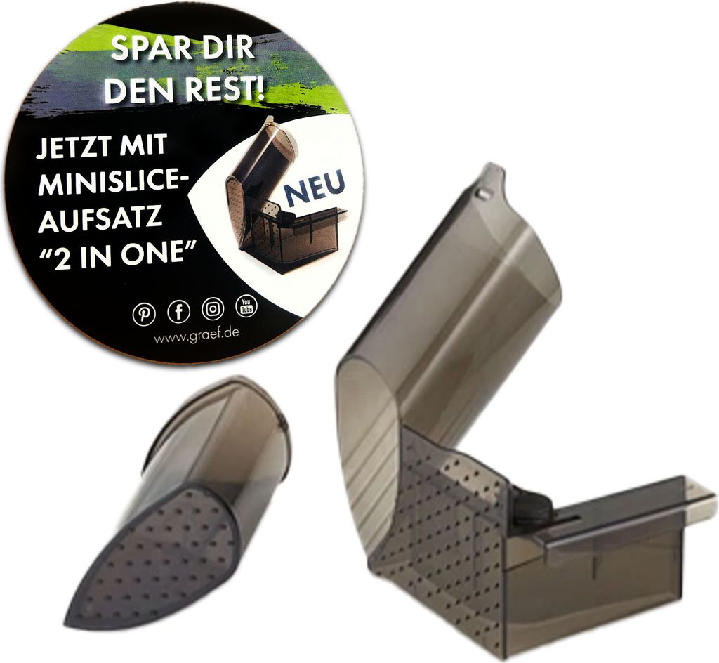 GRAEF Allesschneider mit Platte Linie 110 grau Produktbild 14