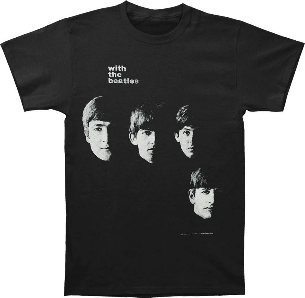 The Beatles - T-Shirt für Damen RO1975 (XL) (Schwarz)