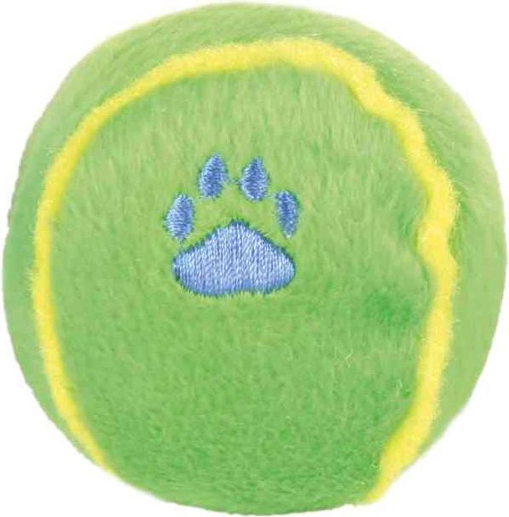 Trixie Balle de jeu en peluche avec squeaker ø 6 cm Image du produit 