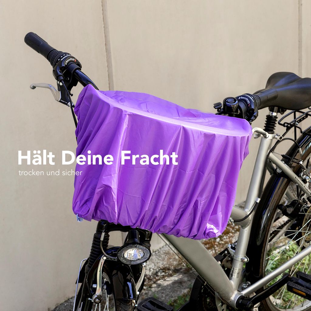 Prophete Abdeckhaube »Regenabdeckung für Fahrradkorb und Rucksack«