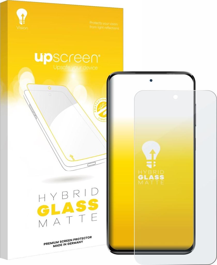 upscreen Entspiegelungs Schutzglas für Oukitel C68 Plus Schutzfolie Panzer Folie Glas Display Schutz matt