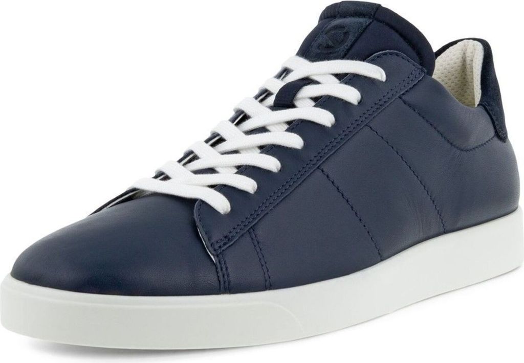 Ecco Sportliche Schnürschuhe Herren 31333033333032 Blau 41 EU