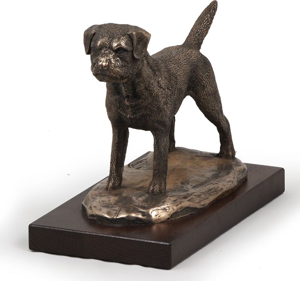 Border Terrier - Hundestatue, Figur für Büro, Trophäe für Hundeausstellung von Art-Dog brand