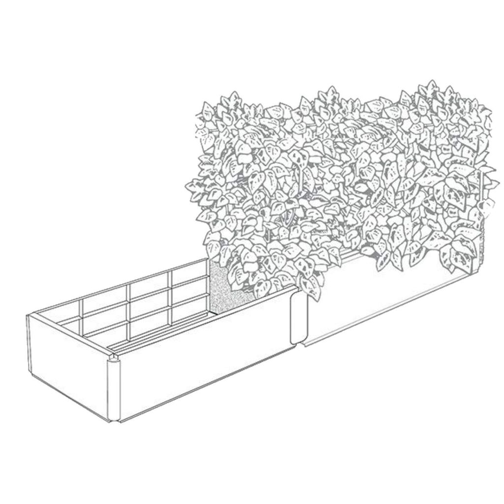Garland Hochbeet Mini Erweiterungsset 97,5 x 51 cm