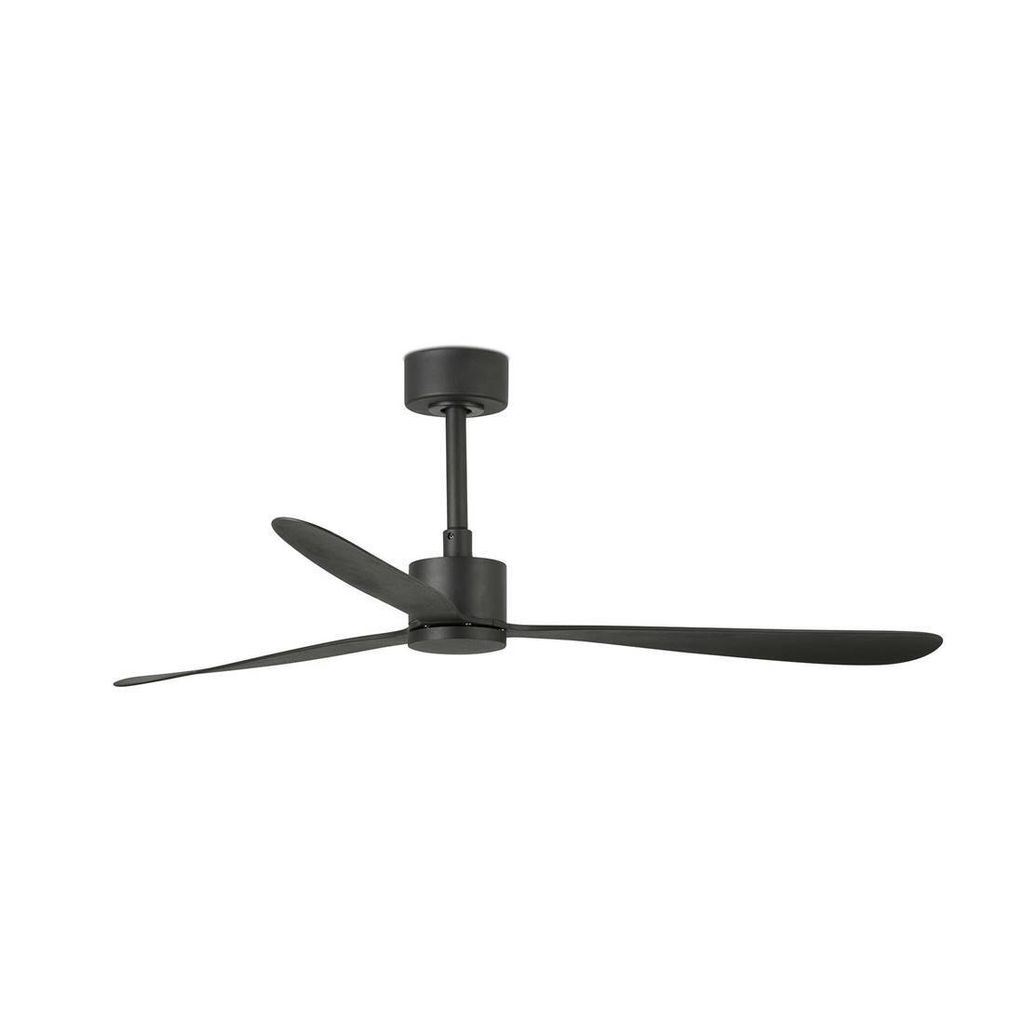 Energiespar Deckenventilator mit Fernbedienung Amelia Schwarz 132 cm