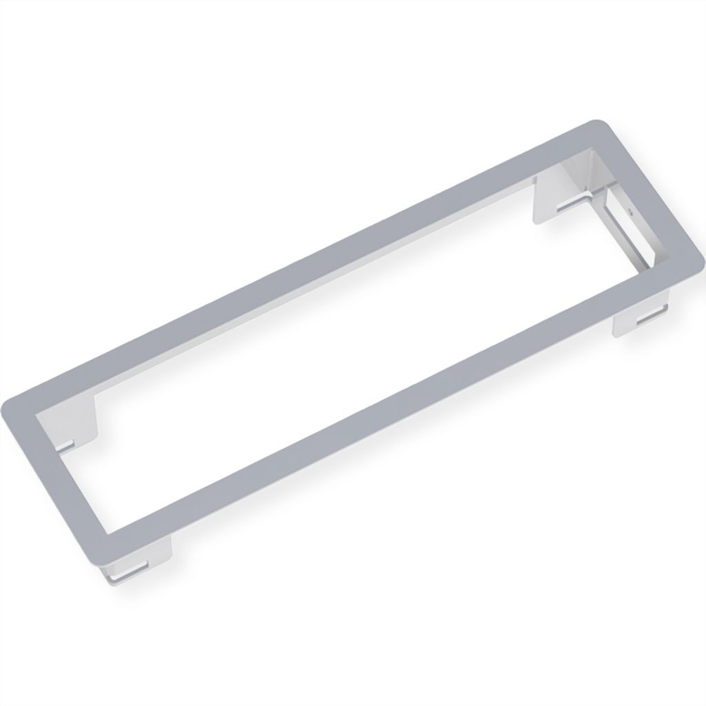 BACHMANN POWER FRAME Einbaurahmen Small 3-fach , silberfarben