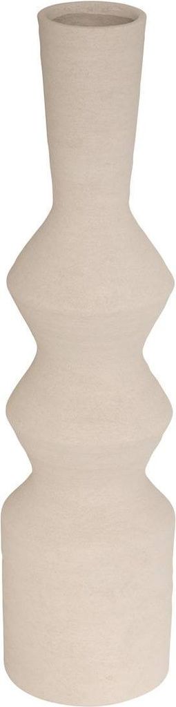 Vase ezia creme 15x15x60 cm  - Atmosphera créateur Produktbild 