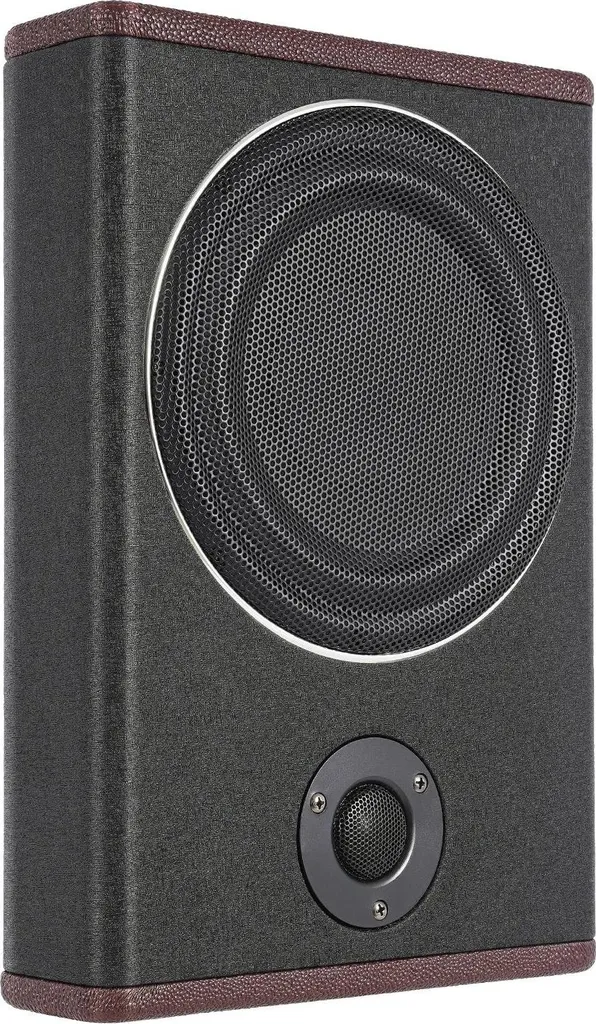 Subwoofer Ultrapiatto Auto 8" 600W - Sound System Attivo Nero