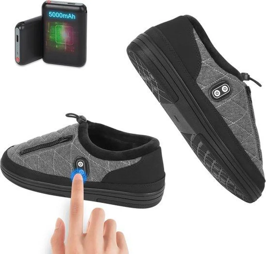 Adieu aux pieds froids : chauffe-pieds électrique 5000 mAh respirant