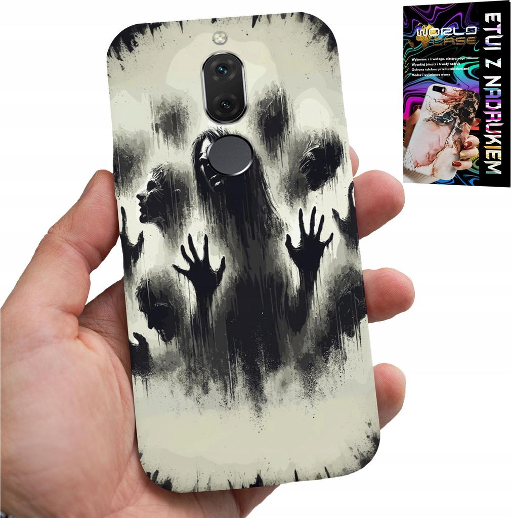 Hülle Für Huawei Mate 10 Lite - The Walking Dead Zombi + Glas