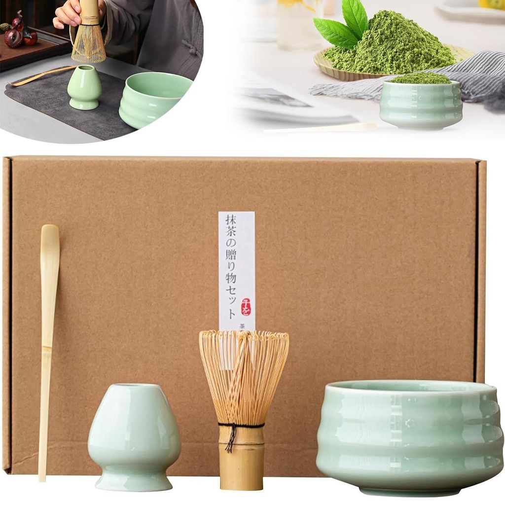Matcha Besen 4-Teiliges Set, Japanisches Matcha Produktbild 