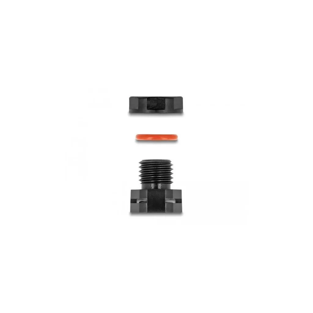 DELOCK elemento di equalizzazione della pressione M12 nero 2 pezzi - 4