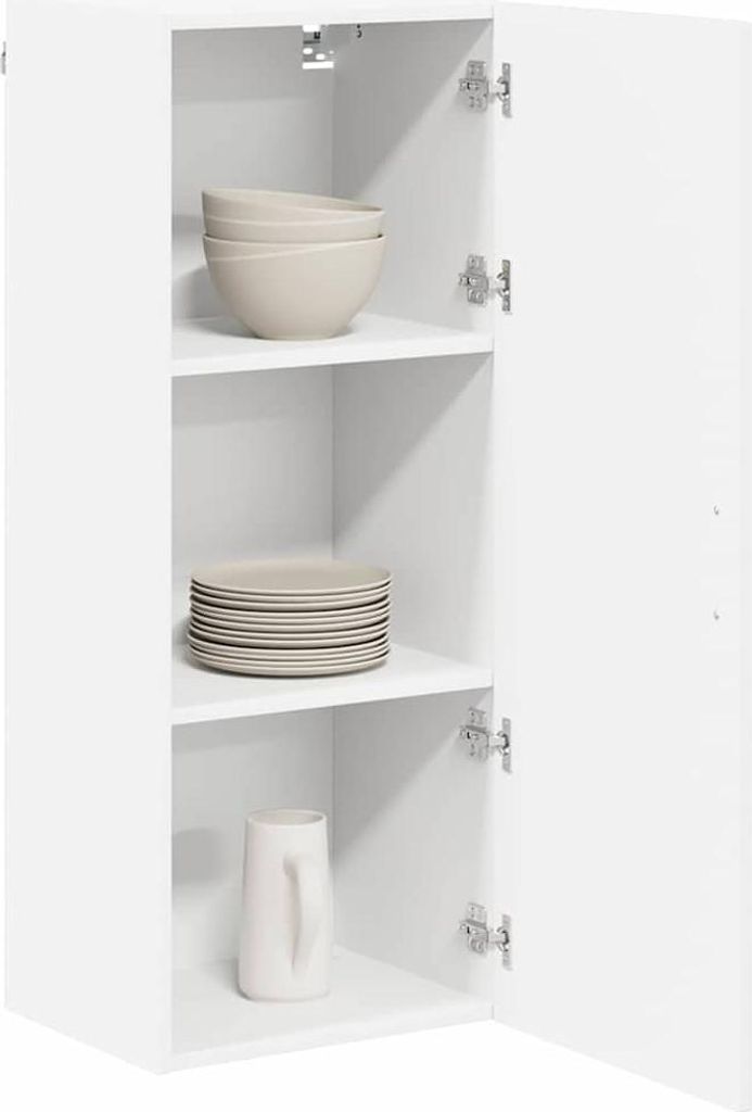 “2026 Modern“ Küchenschrank Kalmar Hochglanz Weiß 40 x 31 x 100cm - Designermöbel 127127 - Küchenschränke