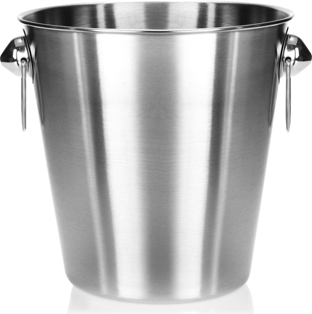 COM-FOUR Sektkühler - Kühlkübel für Sekt, Wein und Champagner - edler Eiskühler für besondere Anlässe