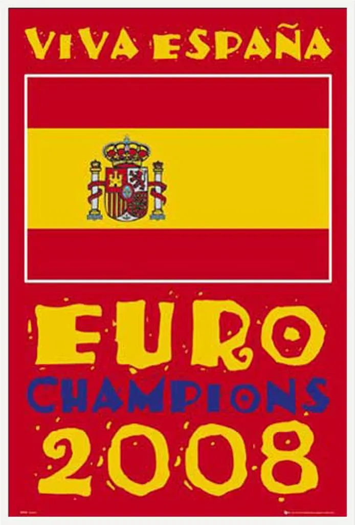 Poster Foot Espagne cadre Shinsuke vitre acrylique blanc incassable