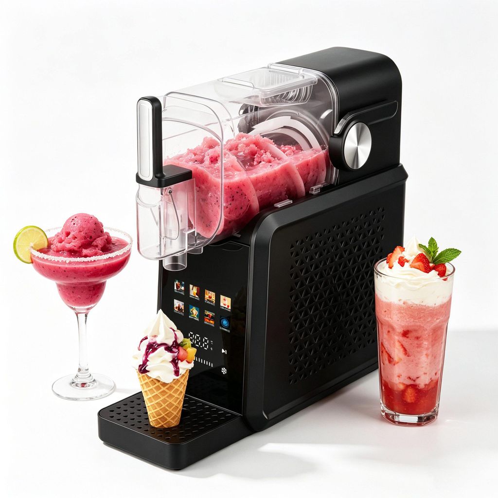 Slush-Eismaschine 7 Getränkemodi + Selbstreinigung, 10 Produktbild 