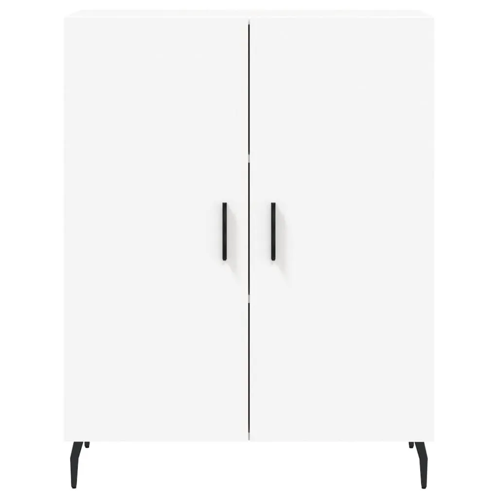 Maison Exclusive Credenza Bianca Salvaspazio 69,5x34x90 cm Legno - 5