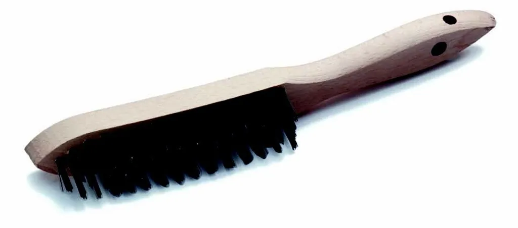 Brosse en Acier 4 Rangs Cimco 141314 - Longueur 290 mm Haute Résistance