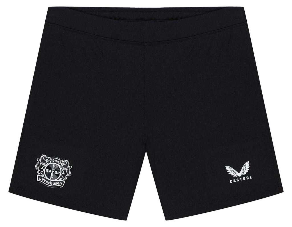 Castore - Auswärtsshorts für Kinder , Sport GT13352 (M) (Schwarz)